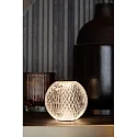 Lucide LED Akku Tischleuchte CINTRA, Ø 11 cm, 1x2W, 3000K, dimmbar, transparent