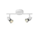 LED Deckenstrahler CARO, GU10, 2x5W, 2700K, weiß