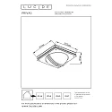 Outdoor Wandleuchte PRIVAS, 2xE27, IP44