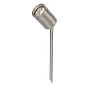 LED Gartenstrahler ARNE, Ø 6,3 cm, GU10, 1x5W, 2700K, IP44, Chrom matt