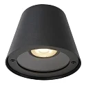 Lucide LED Outdoor Wandleuchte DINGO, GU10, 1x5W, 3000K, IP44, dimmbar, Anthrazit