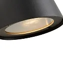 Lucide LED Outdoor Wandleuchte DINGO, GU10, 1x5W, 3000K, IP44, dimmbar, Anthrazit