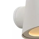 Lucide wall luminaire DINGO LED round GU10 IP44, white
