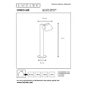LED Outdoor Pollerleuchte DINGO, GU10, 1x5W, 3000K, IP44