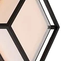 Lucide wall luminaire SINGA LED square IP54, black