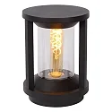 Lucide Outdoor Pollerleuchte CADIX, Ø 16 cm, 1xE27, IP65, schwarz