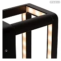 Lucide Outdoor LED Wandleuchte NARVIK 94° 9,2W 3000K 255lm IP65 CRI>80 schwarz