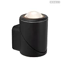 outdoor wall luminaire ERIN swivelling, rotatable IP65, black 