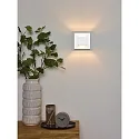 Lucide wall luminaire BOK square G9 IP20, chrome matt