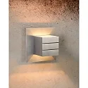 Lucide wall luminaire BOK square G9 IP20, chrome matt