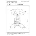 Lucide Deckenstrahler PICTO Kinderzimmer, 1xGU10, blau