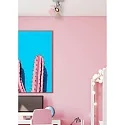 Lucide spot PICTO swivelling, rotatable, tiltable GU10 IP20, grey, pink