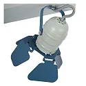 spot PICTO 2 flames GU10 IP20, blue, grey