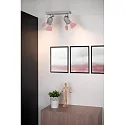 Lucide Deckenstrahler PICTO Kinderzimmer, 2xGU10, rosa
