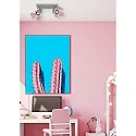 Lucide Deckenstrahler PICTO Kinderzimmer, 2xGU10, rosa