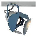 Lucide spot PICTO 3 flames GU10 IP20, blue, grey