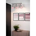 Lucide Deckenstrahler PICTO Kinderzimmer, 3xGU10, rosa