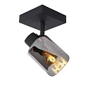 spot ALION swivelling, rotatable, tiltable E14 IP20, smoky colour, black