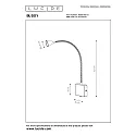 Lucide LED Wandleuchte BUDDY, 1x4W 4000K, weiß