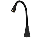 Lucide wall luminaire GALEN LED flexible IP20, black 