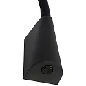 Lucide wall luminaire GALEN LED flexible IP20, black 