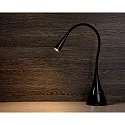 Lucide table lamp ZOZY LED flexible IP20, black dimmable