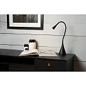 Lucide table lamp ZOZY LED flexible IP20, black dimmable