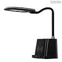 Lucide table lamp PENNY with flex arm IP20, black dimmable