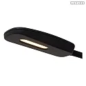 Lucide table lamp TESSA with flex arm IP20, black dimmable