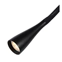 Lucide floor lamp ZOZY LED flexible IP20, black dimmable