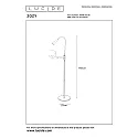 Lucide floor lamp ZOZY LED flexible IP20, black dimmable
