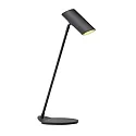 table lamp HESTER round GU10 IP20, anthracite 