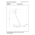 Lucide Schreibtischleuchte HESTER, 1xGU10, Anthrazit