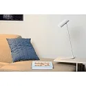table lamp HESTER round GU10 IP20, anthracite 