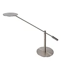 Lucide LED Schreibtischleuchte ANSELMO, 1x9W, 3000K, dimmbar, Chrom matt