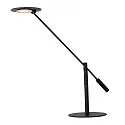 Lucide LED Schreibtischleuchte ANSELMO, 1x9W, 3000K, dimmbar, schwarz