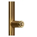 Lucide floor lamp AARON LED IP20, gold matt, brass dimmable