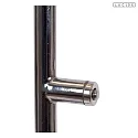Lucide floor lamp AARON LED IP20, chrome dimmable