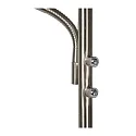 Lucide floor lamp ZENITH LED swivelling IP20, chrome matt dimmable