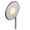 Lucide floor lamp ZENITH LED swivelling IP20, chrome matt dimmable