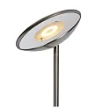 Lucide floor lamp ZENITH LED swivelling IP20, chrome matt dimmable