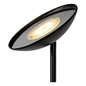 Lucide LED Stehlleuchte Mit Leselampe ZENITH, 3000K, dimmbar, schwarz