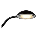 Lucide LED Stehlleuchte Mit Leselampe ZENITH, 3000K, dimmbar, schwarz