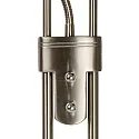 Lucide LED Stehlleuchte Mit Leselampe CHAMPION, 3000K, dimmbar, Chrom matt
