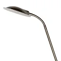 Lucide LED Stehlleuchte Mit Leselampe CHAMPION, 3000K, dimmbar, Chrom matt