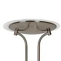 Lucide LED Stehlleuchte Mit Leselampe CHAMPION, 3000K, dimmbar, Chrom matt