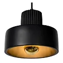 pendant luminaire OPHELIA round E27 IP20, black