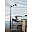 Lucide floor lamp MIZUKO round, rotatable E14 IP20, black 