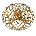 ceiling luminaire WOLFRAM 3 flames, oval E27 IP20
