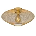 Deckenleuchte MESH, Ø 45 cm, 1xE27, Gold matt, messing